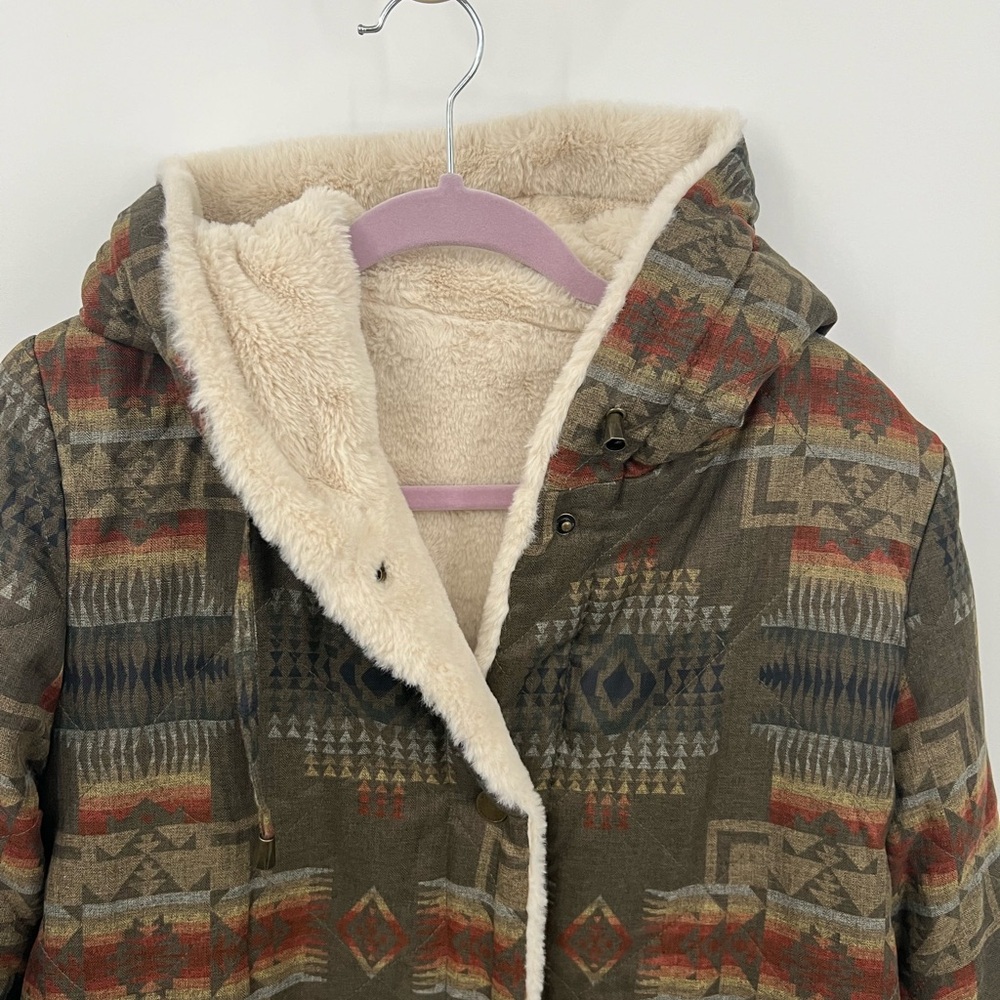 Pendleton Aztec Southwestern reversible jacket - Picture 6 of 14